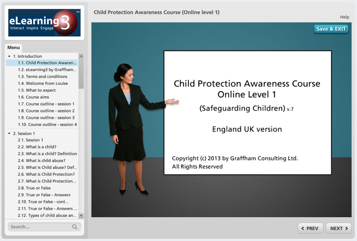 Child Protection Awareness (Online Level 1)